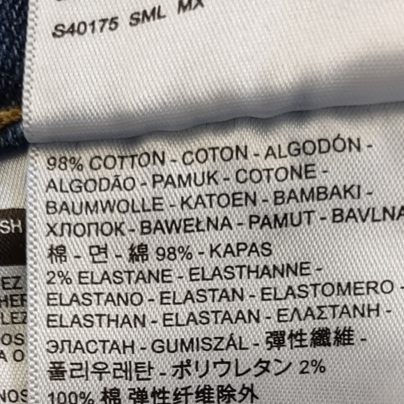 Levi's 513 Jeans Slim Straight W29 - Picture 9 of 12